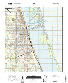 Fort Pierce 2018 topographic map thumbnail