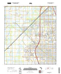 Fort Pierce SW 2018 topographic map thumbnail