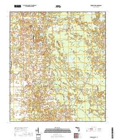 Fourmile Lake 2018 topographic map thumbnail