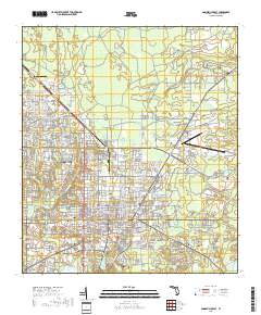 Gainesville East 2018 topographic map thumbnail