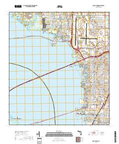 Gandy Bridge 2018 topographic map thumbnail