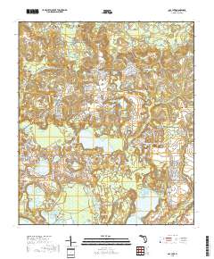 Gap Lake 2018 topographic map thumbnail