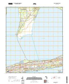 Garcon Point 2018 topographic map thumbnail