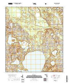 Lake Weir 2018 topographic map thumbnail