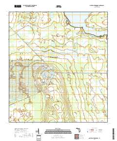 Lake Weohyakapka SE 2018 topographic map thumbnail