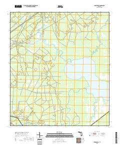 Lake Wimico 2018 topographic map thumbnail