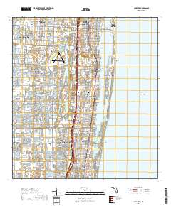 Lake Worth 2018 topographic map thumbnail