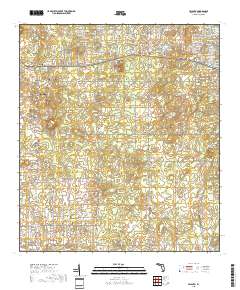 Lecanto 2018 topographic map thumbnail