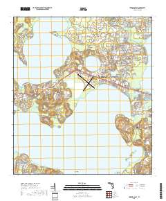 Leesburg East 2018 topographic map thumbnail