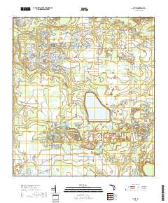 Lithia 2018 topographic map thumbnail