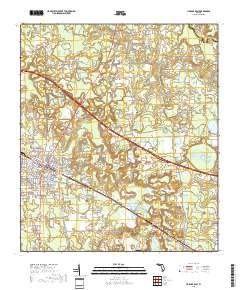 Live Oak East 2018 topographic map thumbnail