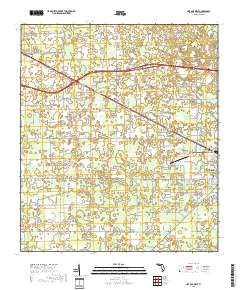 Live Oak West 2018 topographic map thumbnail