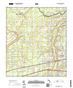 Macclenny West 2018 topographic map thumbnail