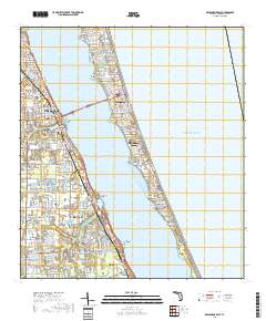 Melbourne East 2018 topographic map thumbnail