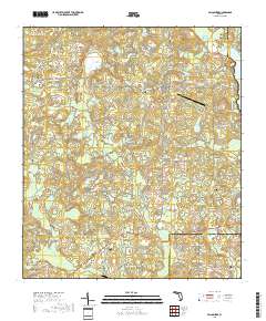 Miccosukee 2018 topographic map thumbnail