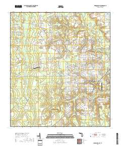 Middleburg SW 2018 topographic map thumbnail