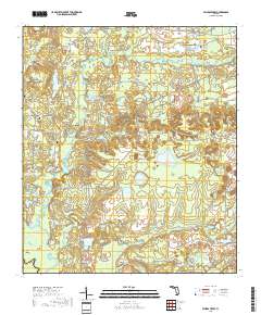 Millers Ferry 2018 topographic map thumbnail