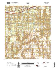 Mossy Head 2018 topographic map thumbnail