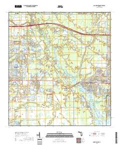 Myakka River 2018 topographic map thumbnail