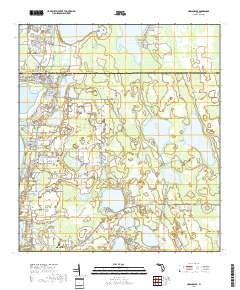 Narcoossee 2018 topographic map thumbnail