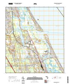 New Smyrna Beach 2018 topographic map thumbnail