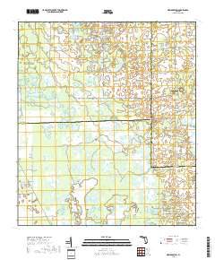 Newberry SW 2018 topographic map thumbnail
