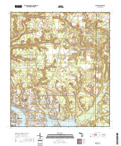 Niceville 2018 topographic map thumbnail