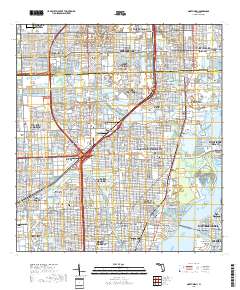 North Miami 2018 topographic map thumbnail