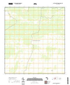 North of Fiftymile Bend 2018 topographic map thumbnail