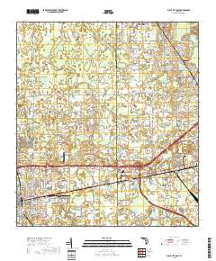 Plant City East 2018 topographic map thumbnail