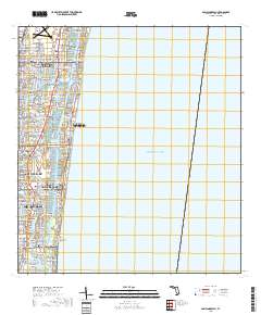 Pompano Beach 2018 topographic map thumbnail
