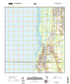 Punta Gorda SE 2018 topographic map thumbnail