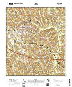 Quincy 2018 topographic map thumbnail