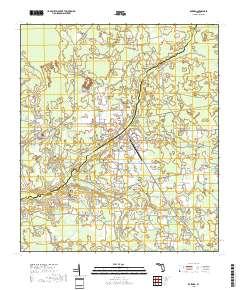 Raiford 2018 topographic map thumbnail