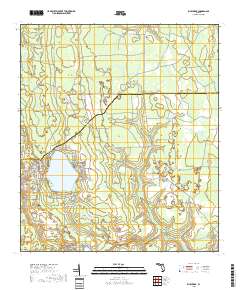 Rice Creek 2018 topographic map thumbnail