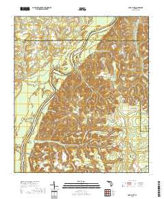 Rock Bluff 2018 topographic map thumbnail