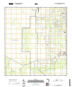 Royal Palm Ranger Station 2018 topographic map thumbnail