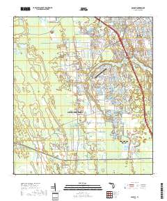 Samsula 2018 topographic map thumbnail