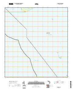Sandy Key 2018 topographic map preview