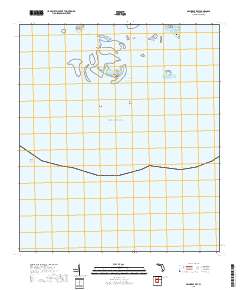 Seahorse Key 2018 topographic map thumbnail