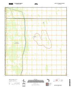 North of Fortymile Bend 2018 topographic map thumbnail
