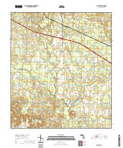 Oakdale 2018 topographic map thumbnail