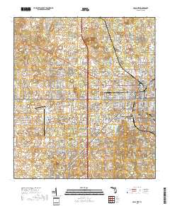 Ocala West 2018 topographic map thumbnail