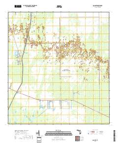 Ochopee 2018 topographic map thumbnail