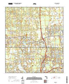 Odessa 2018 topographic map thumbnail