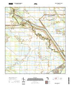 Okeechobee NW 2018 topographic map thumbnail