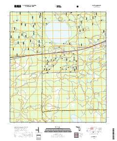 Olustee 2018 topographic map thumbnail