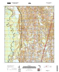 Orange City 2018 topographic map thumbnail