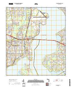 Orange Park 2018 topographic map thumbnail