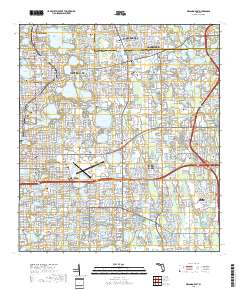 Orlando East 2018 topographic map thumbnail
